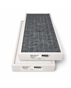DOMEKT R400V C6M carbon filter set – activated carbon replacement air filters for Komfovent DOMEKT R400V C6M ventilation unit, designed for odor reduction, VOC filtration, and improved indoor air quality.